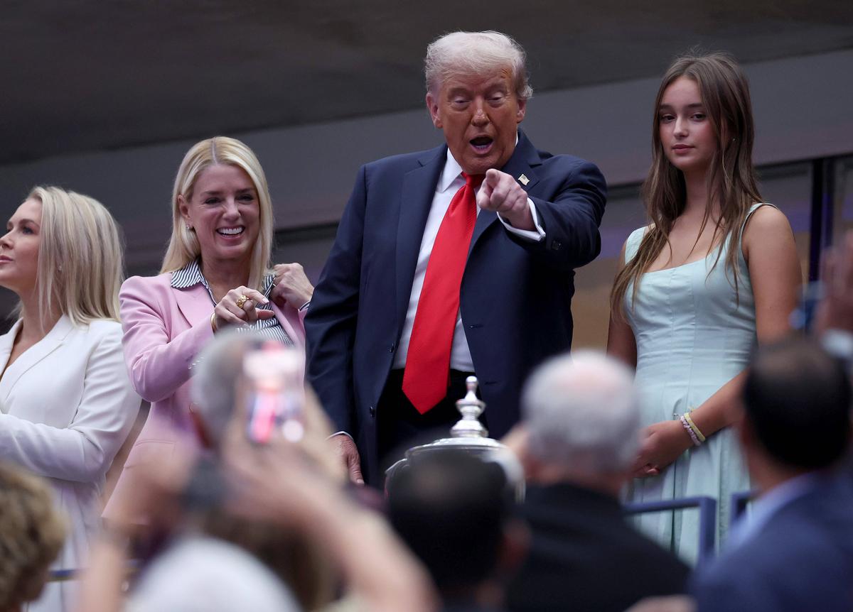 Donald Trump la finala US Open dintre Jannik Sinner și Carlos Alcaraz