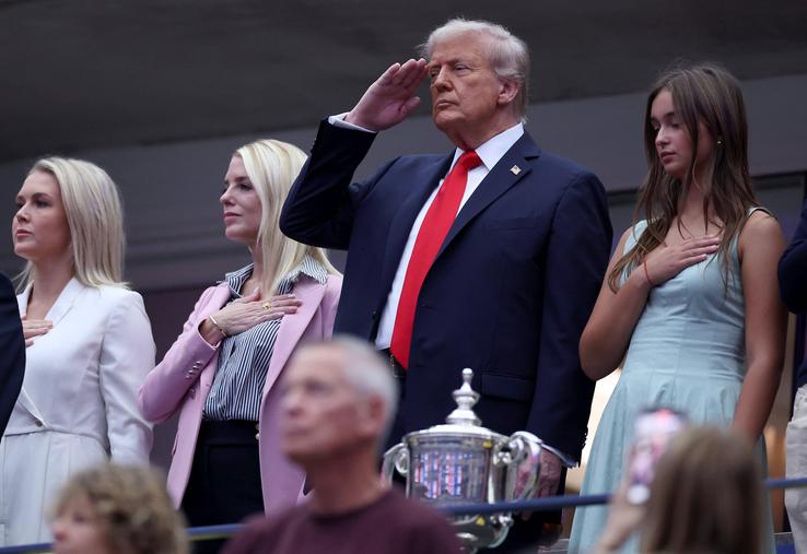 Donald Trump la finala US Open / Foto: Imago