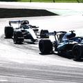 Kimi Antonelli și George Russell s-au luptat pentru victorie la Monza // FOTO: Guliver/GettyImages