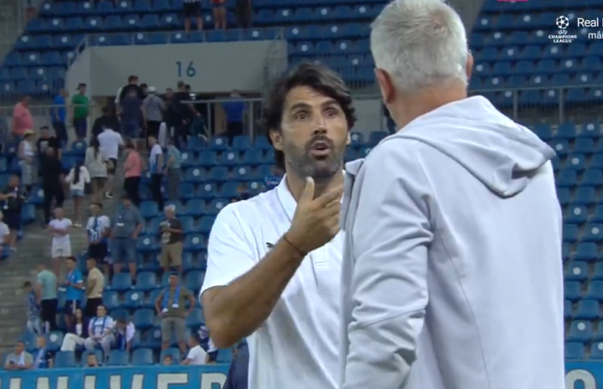 Bergodi, supărat pe Coelho / FOTO: Captură TV @Digi Sport 1