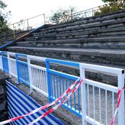 Cum arată azi stadionul din „Ștrand”, arena pe care Nicolae Dobrin a început fotbalul / FOTO: Andrei Furnigă (GSP)