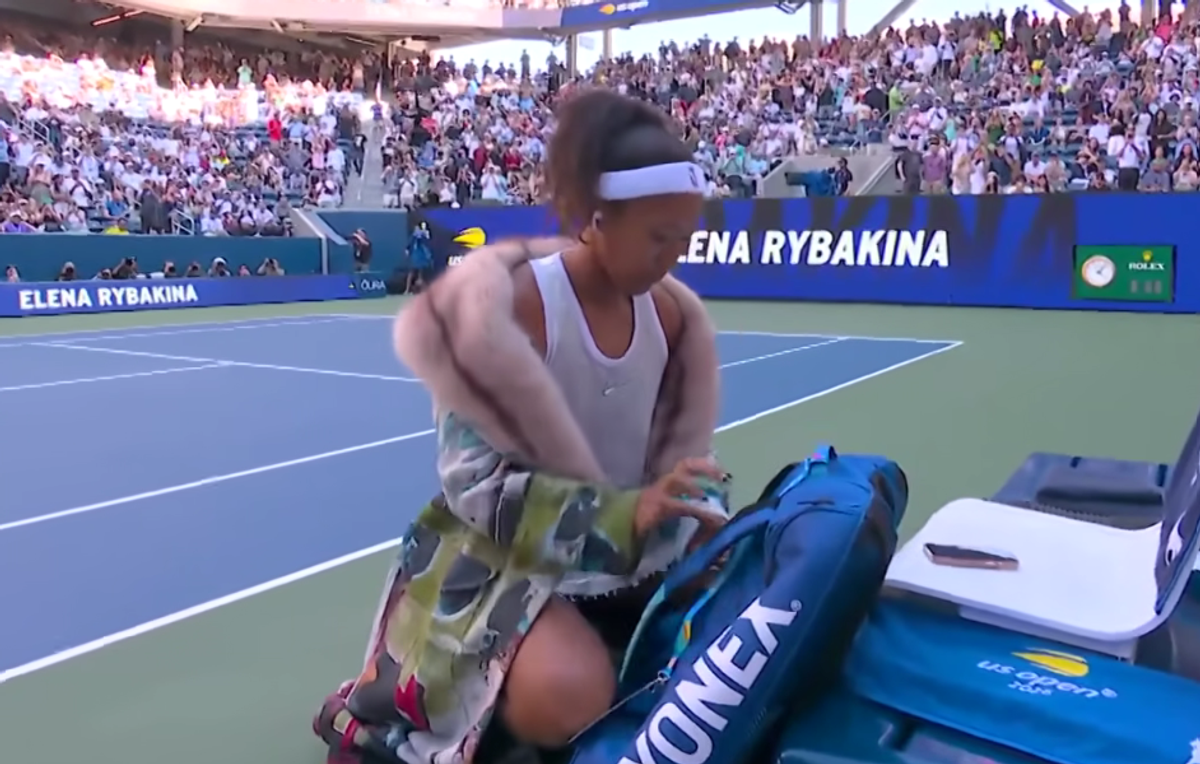 Apariția lui Naomi Osaka la meciul cu Elena Rybakina de la US Open 2026