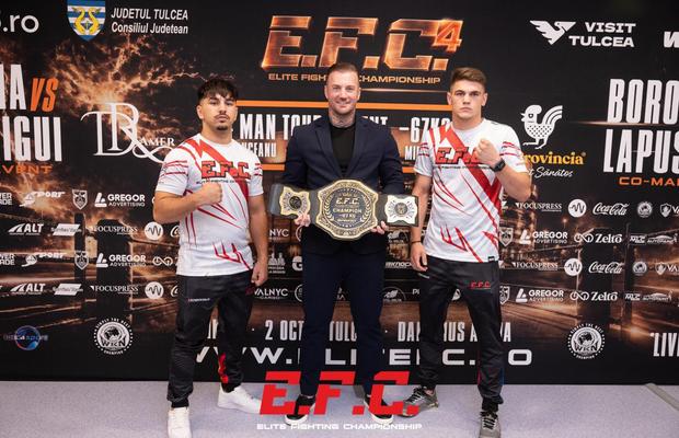 „Noaptea Campionilor” se apropie! Eveniment de top la Tulcea, cu prima centură E.F.C. și confruntări internaționale