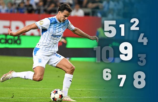 Un „nouar” de nota 9 la Universitatea Craiova - U Cluj și doi fotbaliști care au primit 3