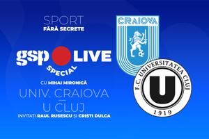 U Craiova - U Cluj, în etapa #8 din Superliga » Comentăm la GSP Live Special