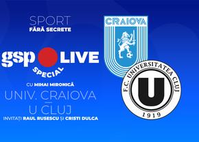 U Craiova - U Cluj, în etapa #8 din Superliga » Comentăm la GSP Live Special