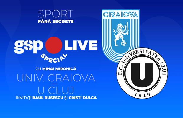 U Craiova - U Cluj, în etapa #8 din Superliga » Comentăm la GSP Live Special
