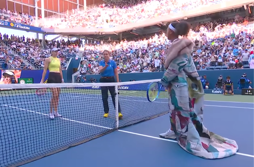 Apariția lui Naomi Osaka la meciul cu Elena Rybakina de la US Open 2026