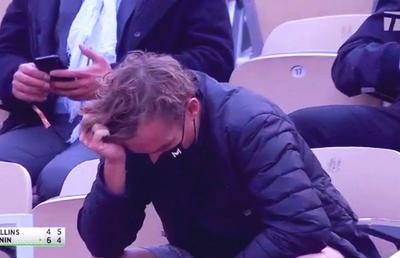 VIDEO + FOTO Moment straniu la Roland Garros! I-a cerut iubitului să se mute din tribună, chiar în timpul sfertului de finală