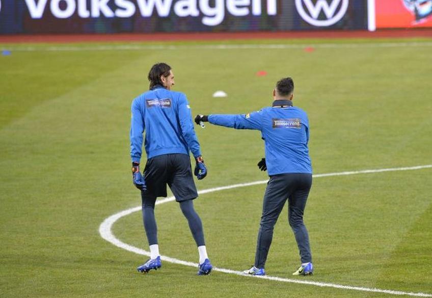 România a efectuat astăzi antrenamentul oficial dinaintea partidei cu Islanda, semifinala play-off-ului pentru Euro 2020.