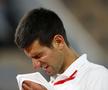 Novak Djokovic s-a calificat cu emoții în semifinale la Roland Garros. foto: Guliver/Getty Images