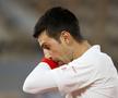 Novak Djokovic s-a calificat cu emoții în semifinale la Roland Garros. foto: Guliver/Getty Images