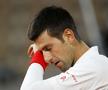 Novak Djokovic s-a calificat cu emoții în semifinale la Roland Garros. foto: Guliver/Getty Images