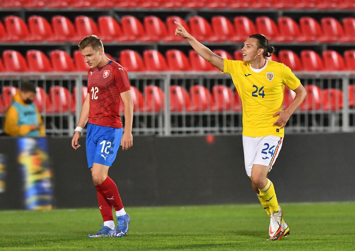 România U20 - Cehia U20, meci amical