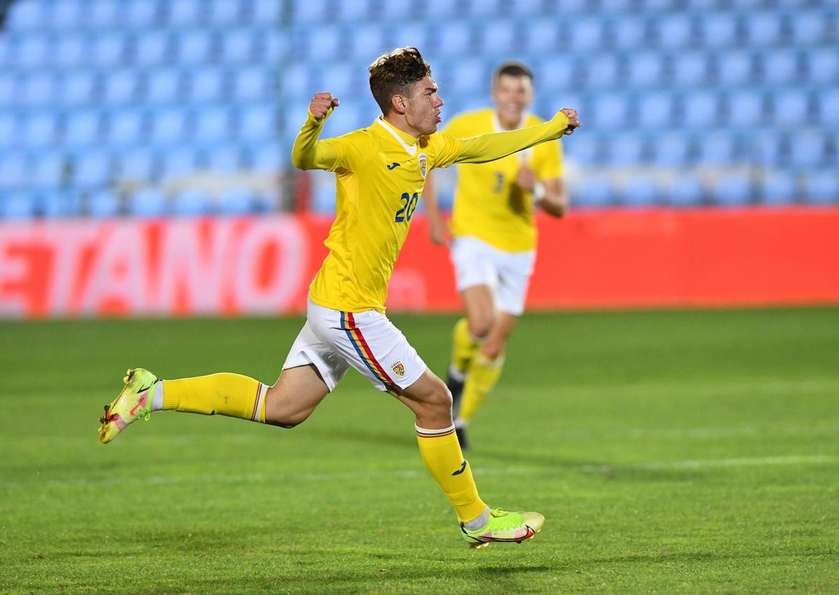 „Perla” lui Hagi, gol senzațional în România U20 - Cehia U20! A doua victorie din istorie pentru naționala lui Lobonț