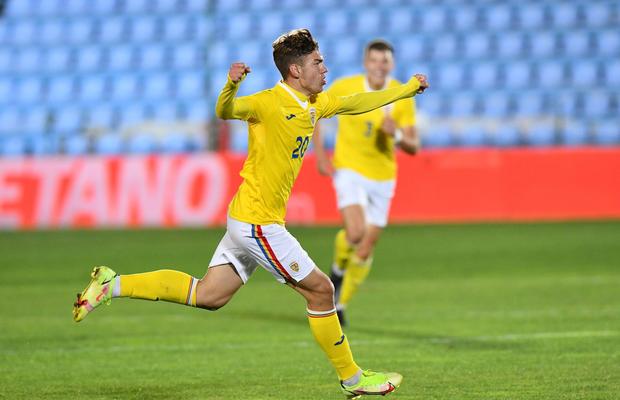 „Perla” lui Hagi, gol senzațional în România U20 - Cehia U20! A doua victorie din istorie pentru naționala lui Lobonț