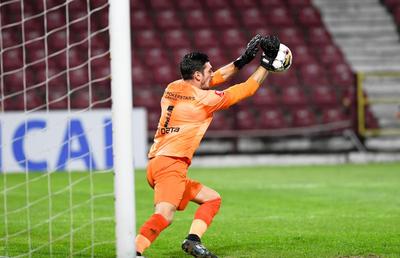 Scuffet, aproape de perfecțiune » Notele după victoria uriașă a celor de la CFR Cluj cu Slavia Praga