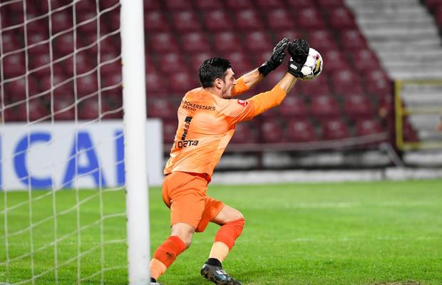 Scuffet, aproape de perfecțiune » Notele după victoria uriașă a celor de la CFR Cluj cu Slavia Praga