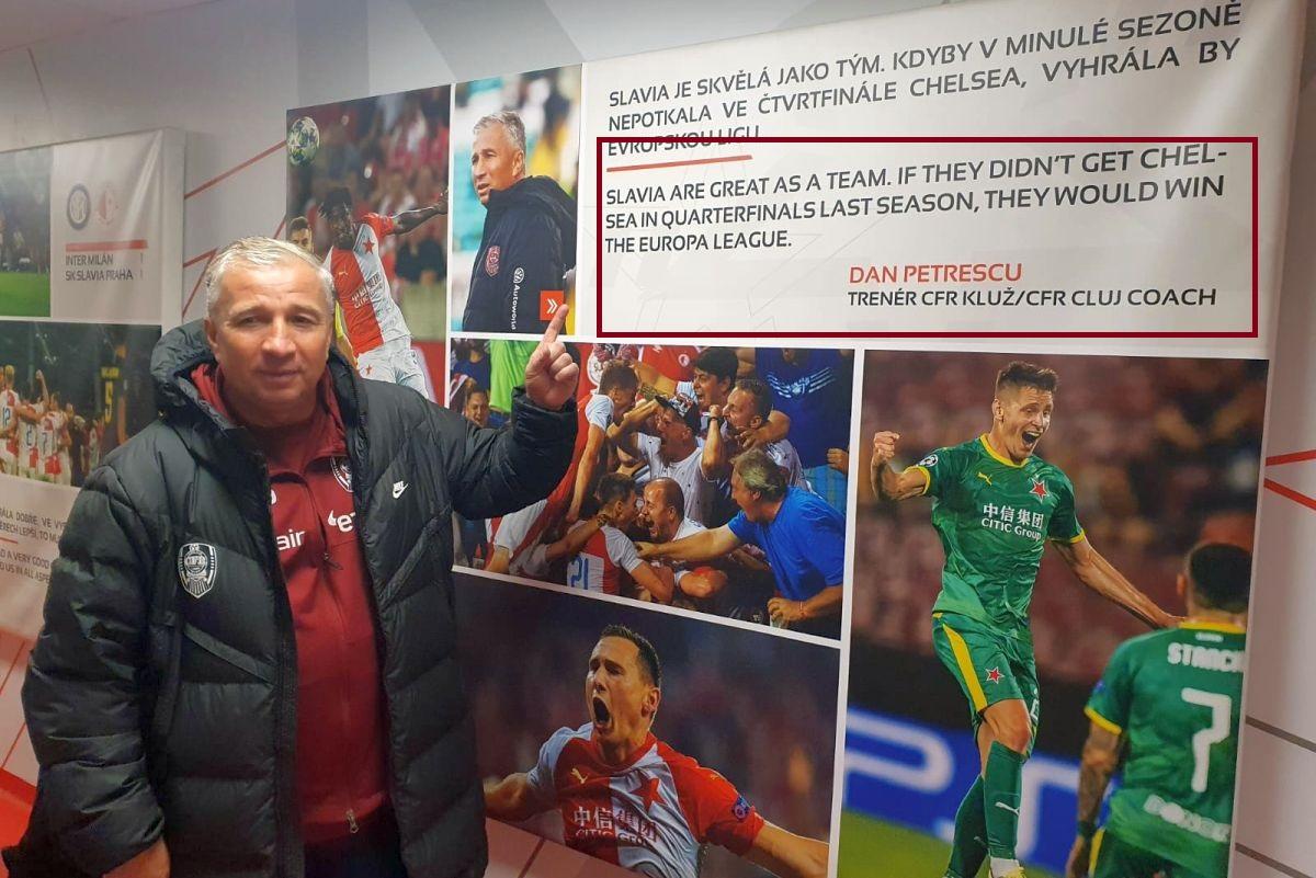 Dan Petrescu, lângă Sarri, Conte și Valverde » Declarațiile „Bursucului” i-au dat pe spate pe cehi: ce apare în muzeul Slaviei Praga