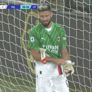Giroud i-a luat locul în poartă lui Maignan