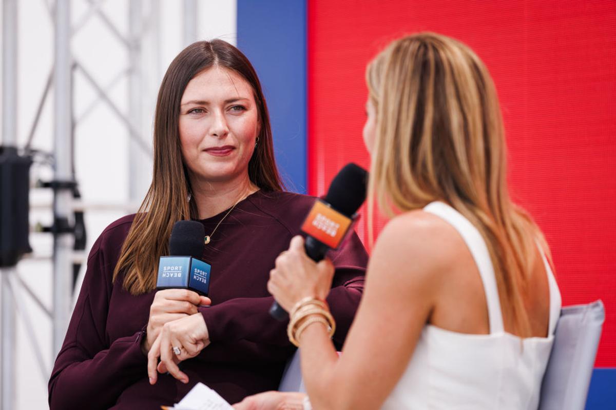 Maria Sharapova, apariție de lux la Marele Premiu din Monaco » L-a „eclipsat” pe Max Vertstappen și a întors toate privirile pe circuit