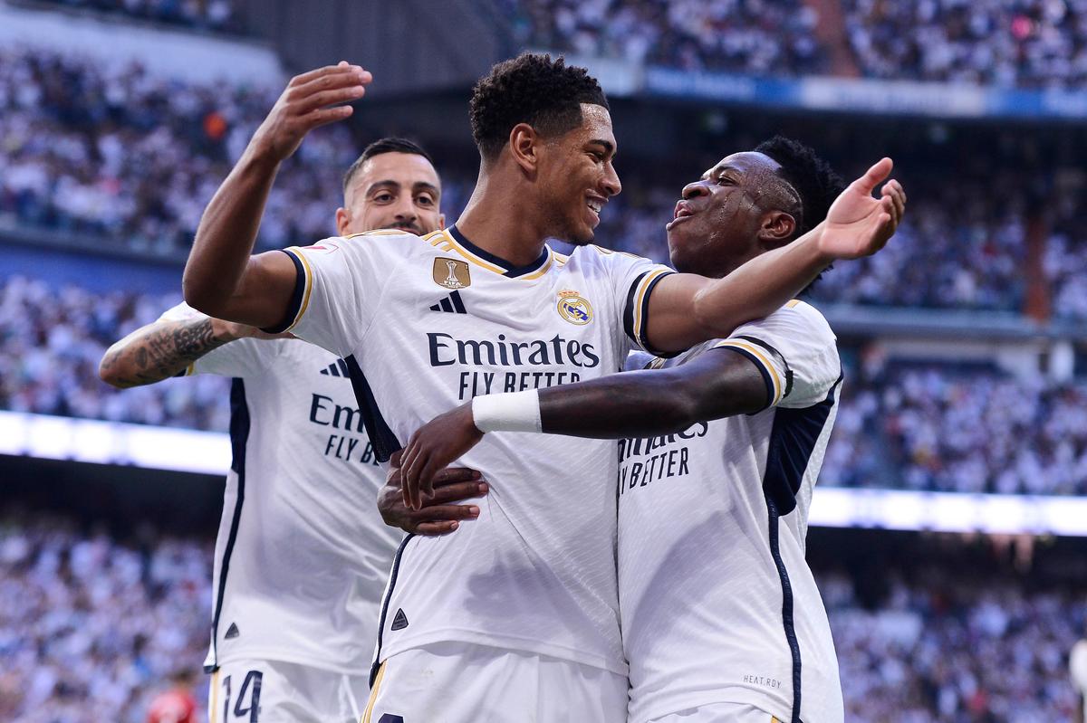 Real Madrid, show înainte de pauza La Liga! Bellingham, Vinicius și Valverde s-au distrat cu Osasuna