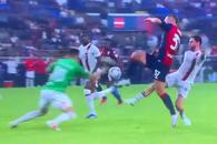 Drăgușin și Pușcaș, implicați în cel mai nebun meci al sezonului! Cu ambii portari eliminați, Giroud l-a blocat fantastic pe atacantul „tricolor” » Era minutul 104