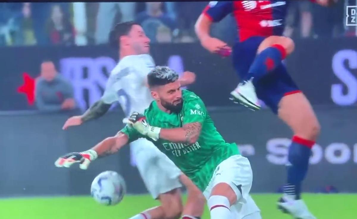 Drăgușin și Pușcaș, implicați în cel mai nebun meci al sezonului! Cu ambii portari eliminați, Giroud l-a blocat fantastic pe atacantul „tricolor” » Era minutul 104