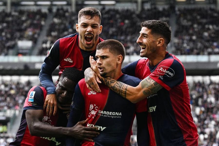 Răzvan Marin a fost desemnat omul meciului în Juventus - Cagliari 1-1. Foto: Imago Răzvan Marin, în istoria lui Cagliari » A „salvat” recordul vechi de 58 de ani în Serie A