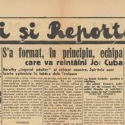 Avancronica la România - Cuba în care este anunțată titularizarea lui Iacob Felecan