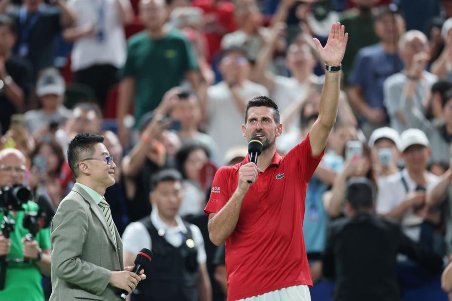 Novak Djokovic - „sferturi” la Shanghai în condiții dificile Foto: Guliver/GettyImages Bătaie pe locurile calificante pentru ATP Finals de la Torino » Doar Alcaraz și Sinner și-au asigurat biletul