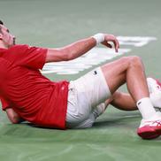 Novak Djokovic - „sferturi” la Shanghai în condiții dificile Foto: Guliver/GettyImages