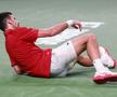 Novak Djokovic - „sferturi” la Shanghai în condiții dificile Foto: Guliver/GettyImages