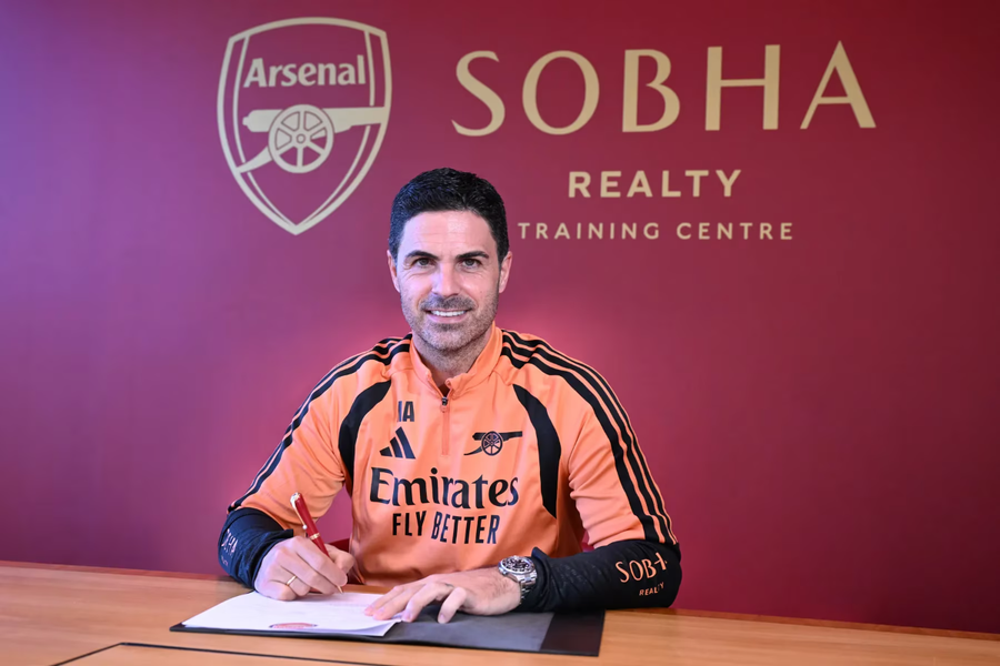 Mikel Arteta, contract până în 2030 cu Arsenal // foro: arsenal.com Austeritate la Arsenal: 60 de angajați, afară! » Reacția lui Mikel Arteta, cel mai bine plătit antrenor din Europa