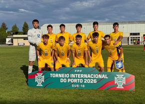 România U18 a încheiat cu o victorie Turneul celor 4 Națiuni din Portugalia