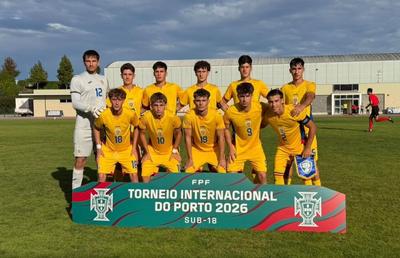 România U18 a încheiat cu o victorie Turneul celor 4 Națiuni din Portugalia