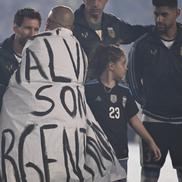 Momentul intonării imnului Argentinei, cu Leo Messi în lacrimi // foto: Imago