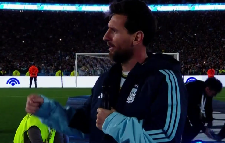 Leo Messi, momente speciale, după meciul de retragere de la echipa națională
