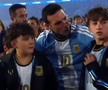 Leo Messi, momente speciale, după meciul de retragere de la echipa națională