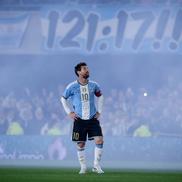 Moment special pentru Messi în minutul 10 al meciului Argentina - Benin/ foto Imago Images