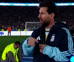 Leo Messi, momente speciale, după meciul de retragere de la echipa națională
