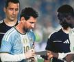 Ce semnifică sculptura primită de Lionel Messi din partea Beninului // foto: X