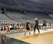 Antrenamentul lui U-BT Cluj-Napoca înaintea duelului cu Umana Reyer Veneția/Foto: David Istrate (GSP.ro)