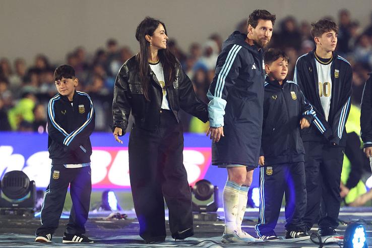 Leo Messi, momente speciale, după meciul de retragere de la echipa națională // foto: getty images