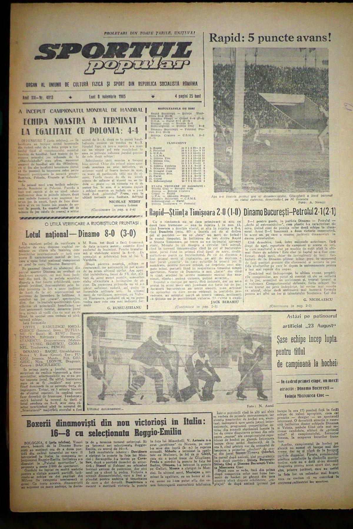 RETRO GSP » Jumătate de veac de la debutul celui mai mare arbitru român: „Am 17 inovații aplicate. După meciuri, trebuia să fac rost de butelie, de alimente, să îmi ajut familia”