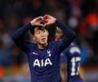 STEAUA ROȘIE - TOTTENHAM 0-4 // FOTO+VIDEO Gestul care a emoționat lumea fotbalului » Son și-a lipit mâinile, ca într-o rugăciune: „Acest gol e pentru tine, André!”