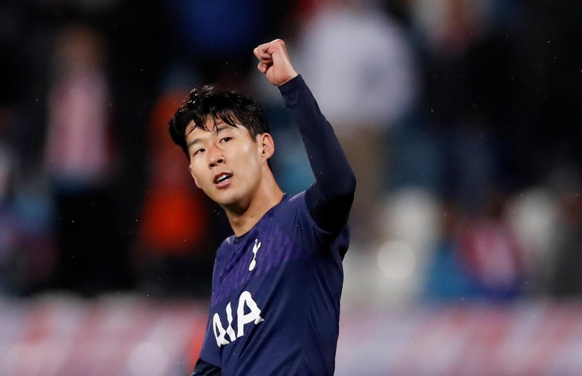 STEAUA ROȘIE - TOTTENHAM 0-4 // FOTO+VIDEO Gestul care a emoționat lumea fotbalului » Son și-a lipit mâinile, ca într-o rugăciune: „Acest gol e pentru tine, André!”
