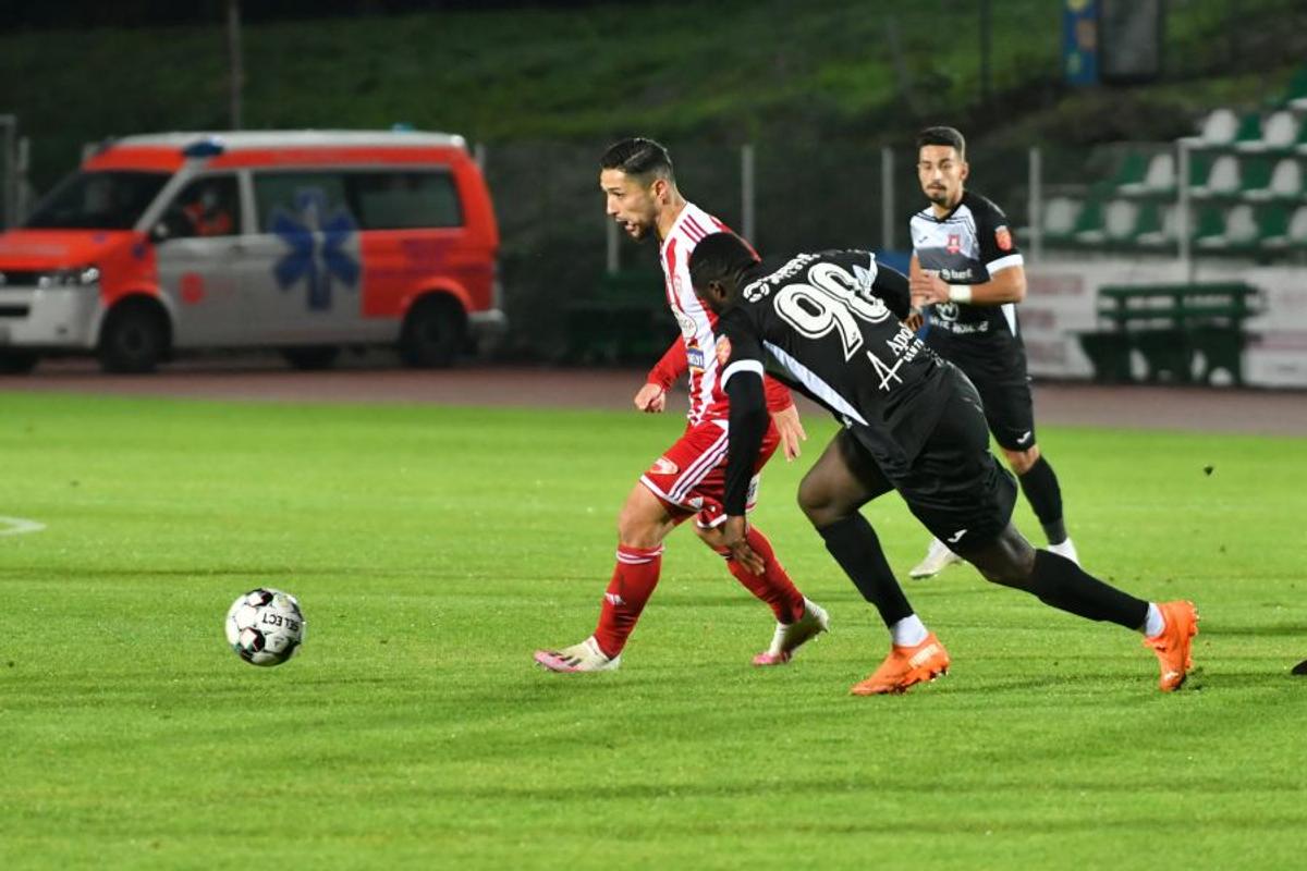 Hermannstadt și-a luat atacant de 1,90m! A fost titular cu Tottenham în Europa League