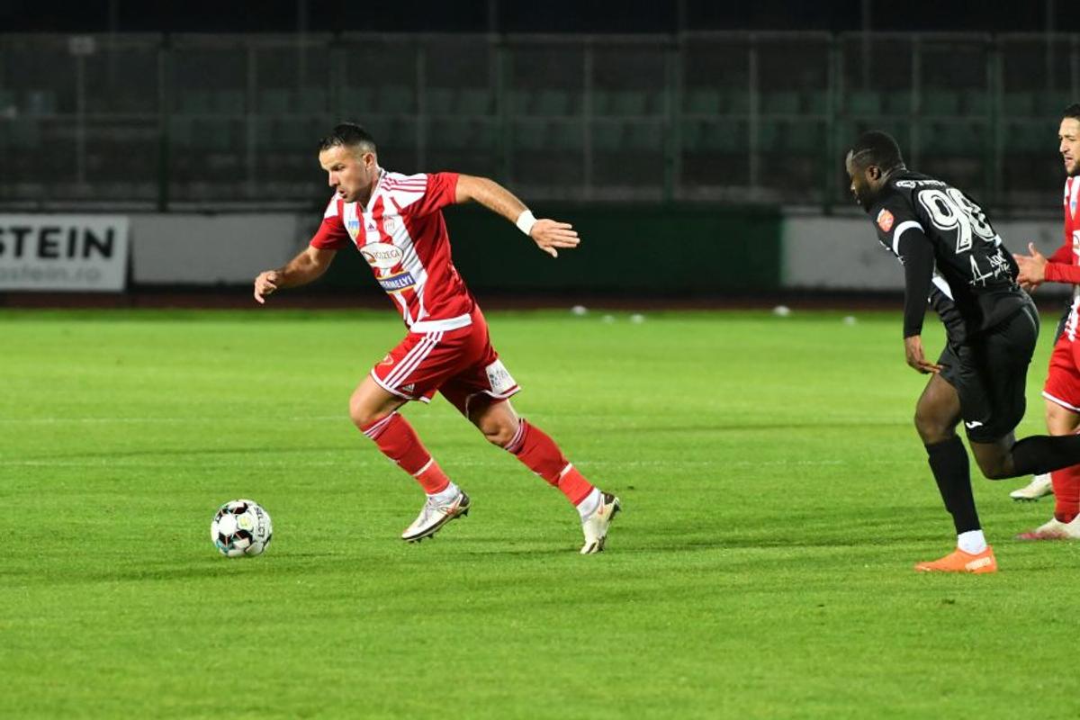 Hermannstadt și-a luat atacant de 1,90m! A fost titular cu Tottenham în Europa League