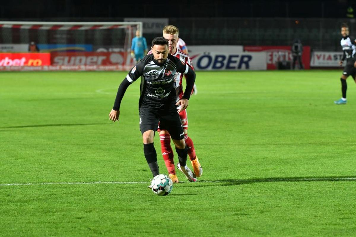 Hermannstadt și-a luat atacant de 1,90m! A fost titular cu Tottenham în Europa League